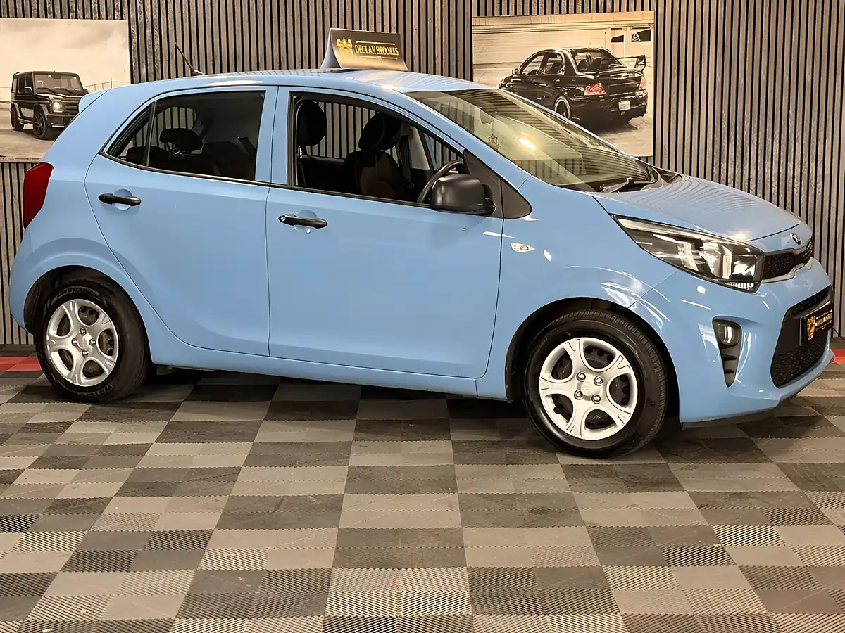 Used 2018 Kia Picanto 1 Blue - Front View