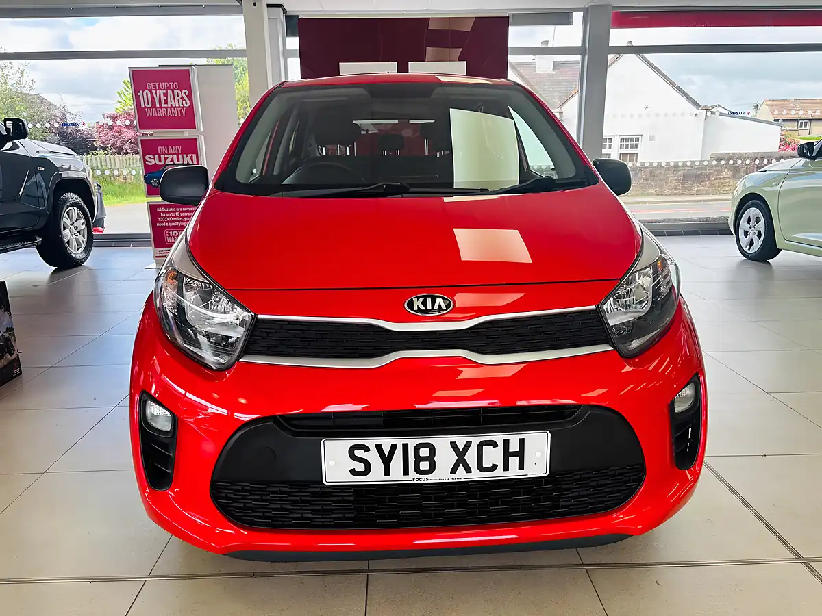 Used 2018 Kia Picanto 1 Red - Interior and Exterior details 2