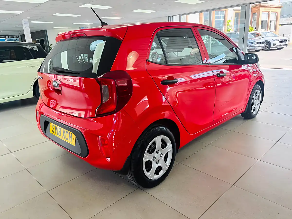 Used 2018 Kia Picanto 1 Red - Interior and Exterior details 5
