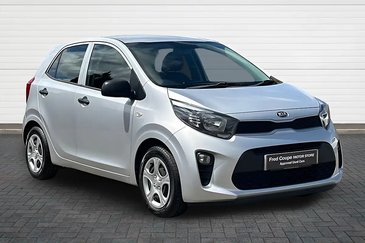 Used 2018 Kia Picanto 1 Silver - Front View