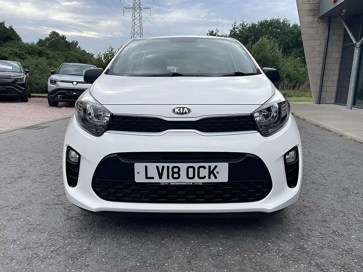 Used 2018 Kia Picanto 1 White - Interior and Exterior details 2