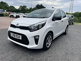 Used 2018 Kia Picanto 1 White - Interior and Exterior details 3