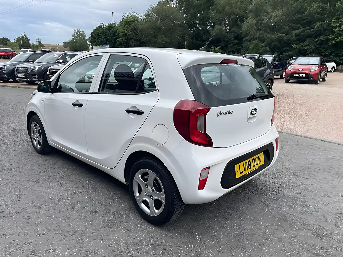Used 2018 Kia Picanto 1 White - Interior and Exterior details 5