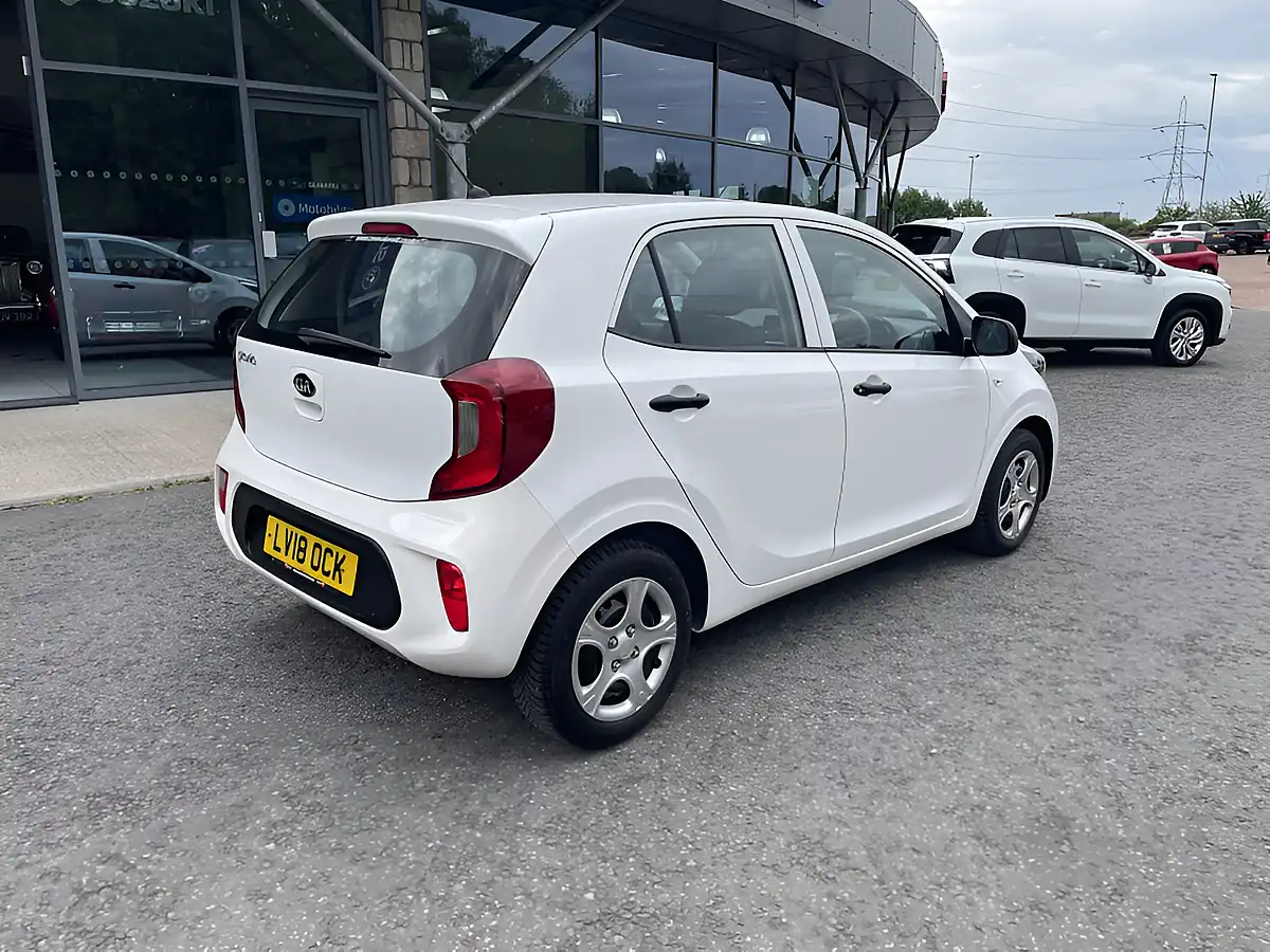 Used 2018 Kia Picanto 1 White - Interior and Exterior details 7