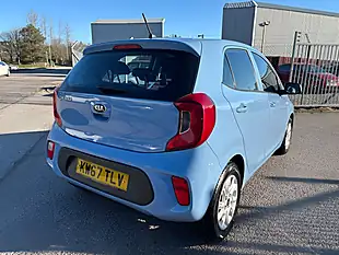 Used 2018 Kia Picanto 2 Blue - Interior and Exterior details 4