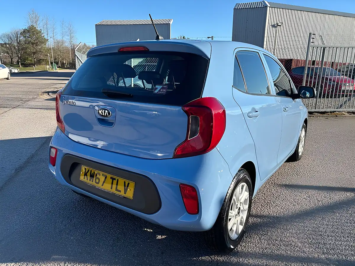 Used 2018 Kia Picanto 2 Blue - Interior and Exterior details 4