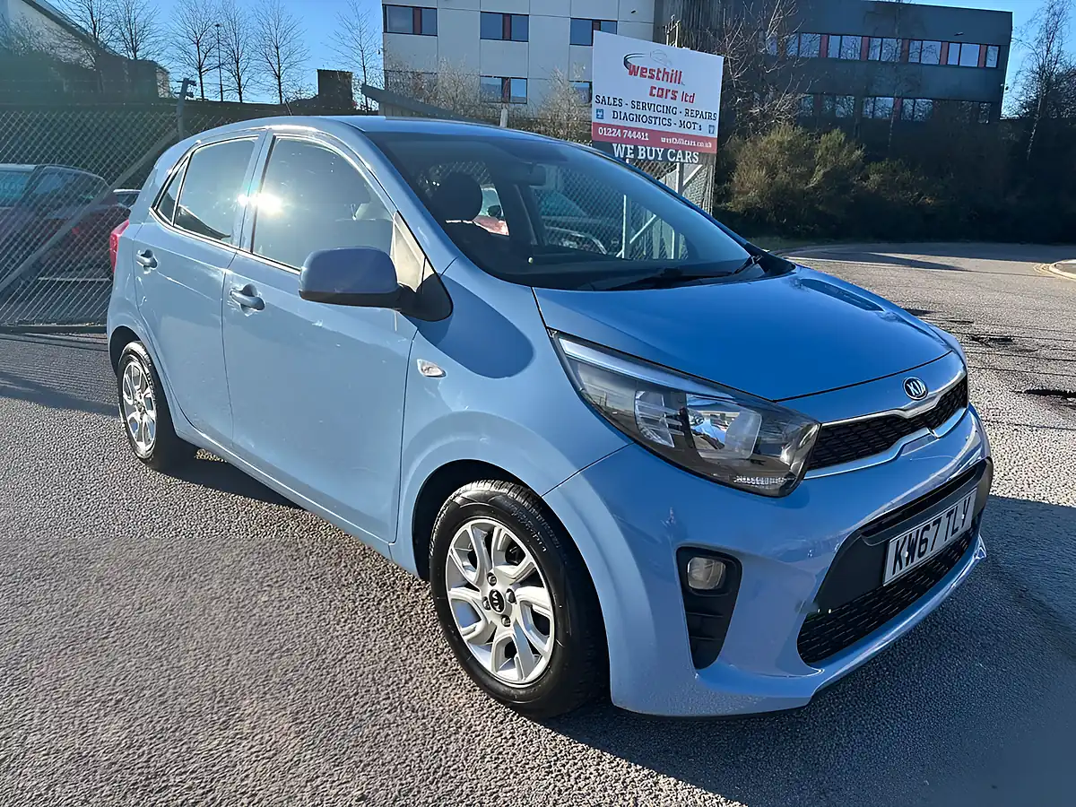 Used 2018 Kia Picanto 2 Blue - Interior and Exterior details 5