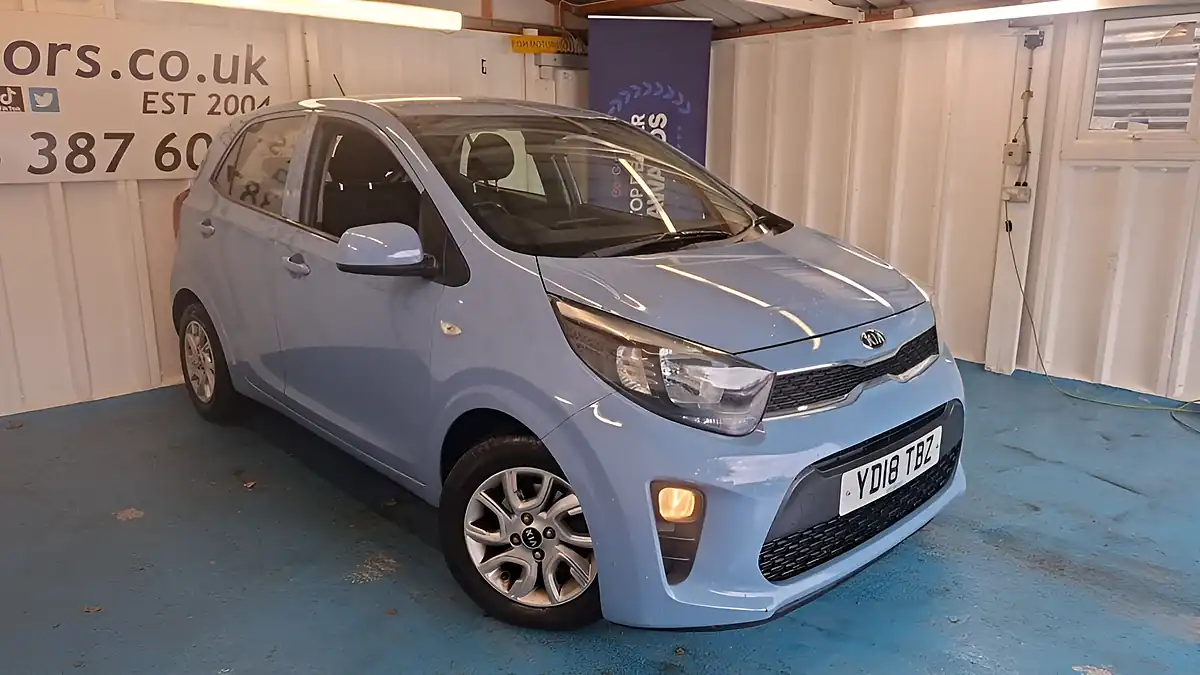 Used 2018 Kia Picanto 2 Blue - Interior and Exterior details 18