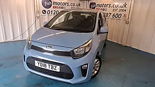 Used 2018 Kia Picanto 2 Blue - Interior and Exterior details 8