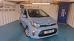Used 2018 Kia Picanto 2 Blue - Interior and Exterior details 9