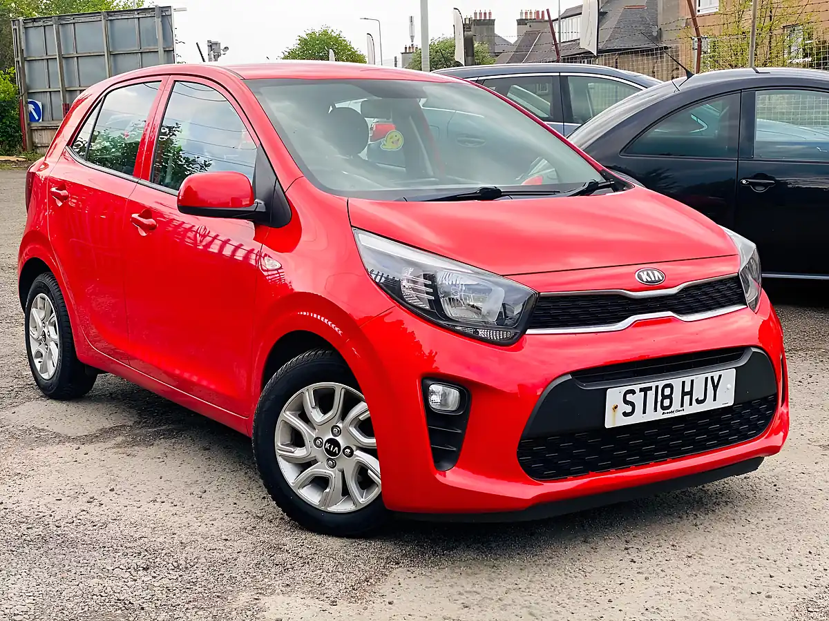 Used 2018 Kia Picanto 2 Red - Front View