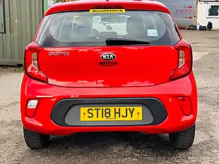 Used 2018 Kia Picanto 2 Red - Interior and Exterior details 8