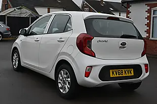 Used 2018 Kia Picanto 2 White - Interior and Exterior details 4