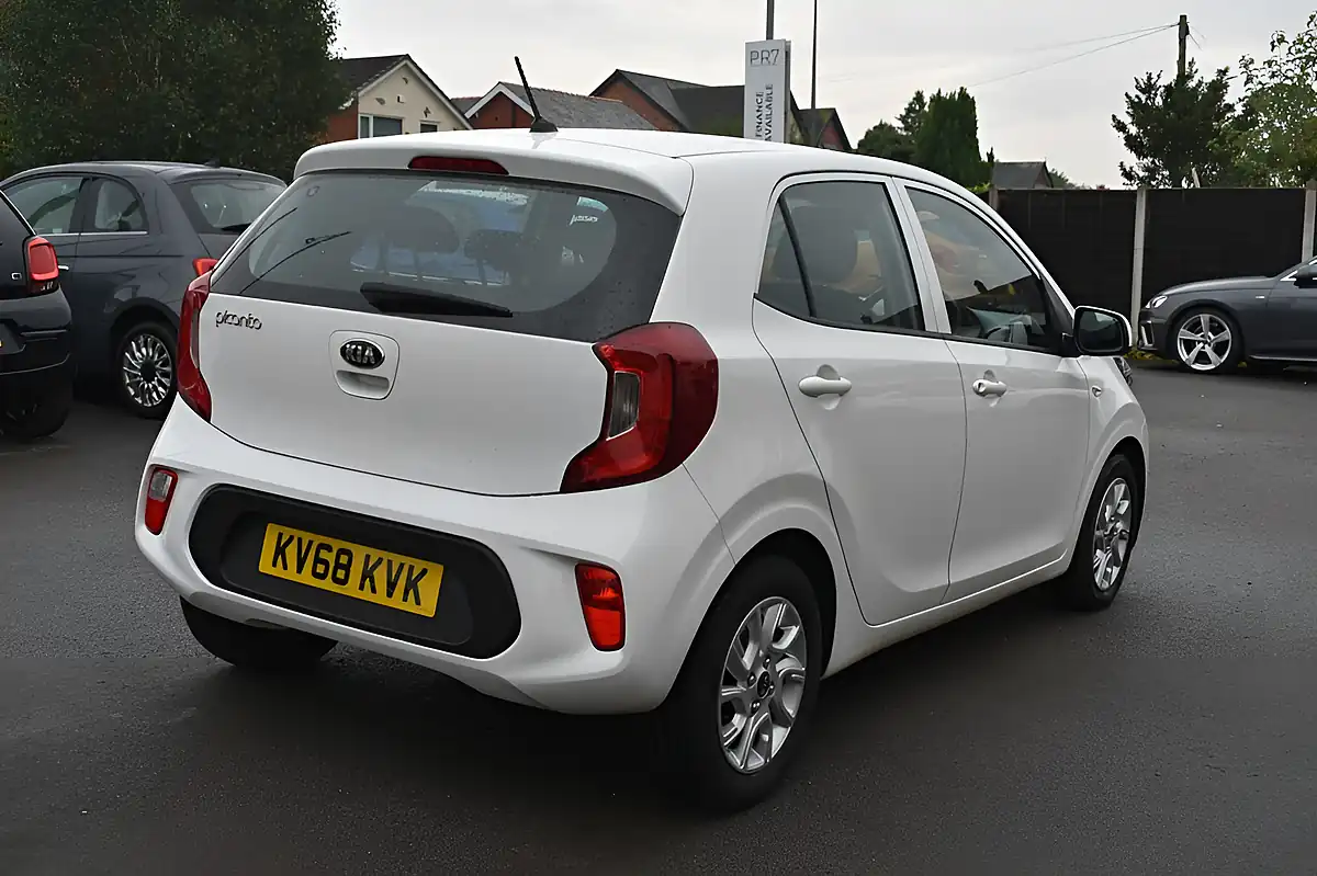 Used 2018 Kia Picanto 2 White - Interior and Exterior details 6
