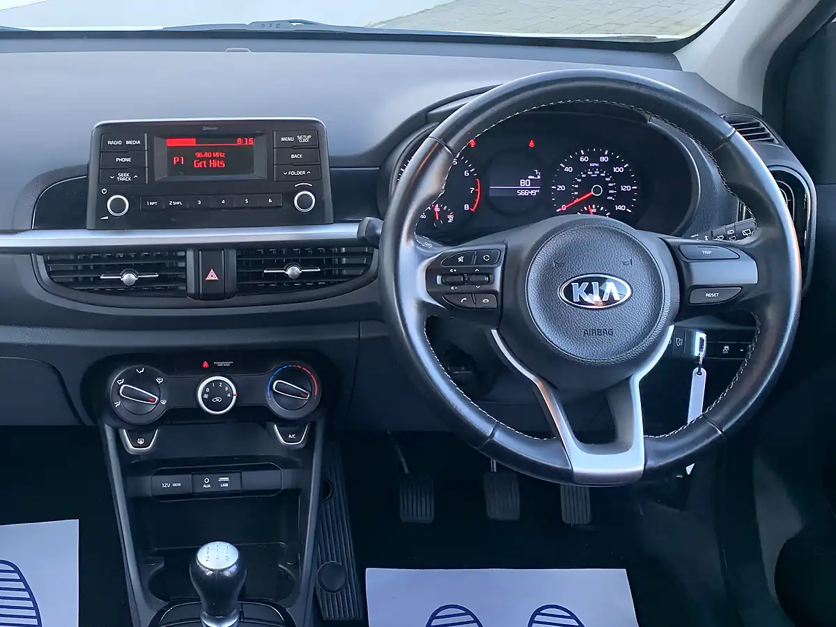 Used 2018 Kia Picanto 2 White - Interior and Exterior details 2