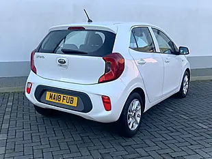Used 2018 Kia Picanto 2 White - Interior and Exterior details 9
