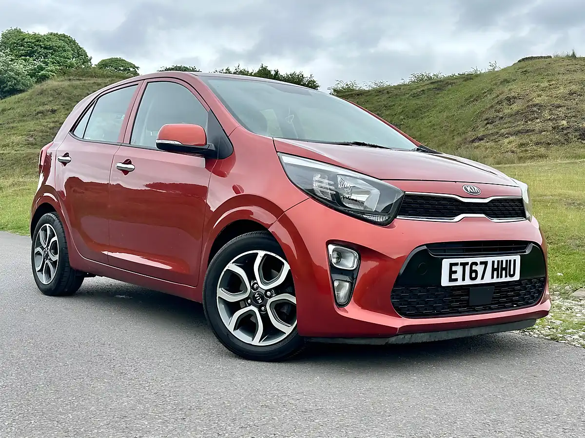 Used 2018 Kia Picanto 3 Orange - Front View