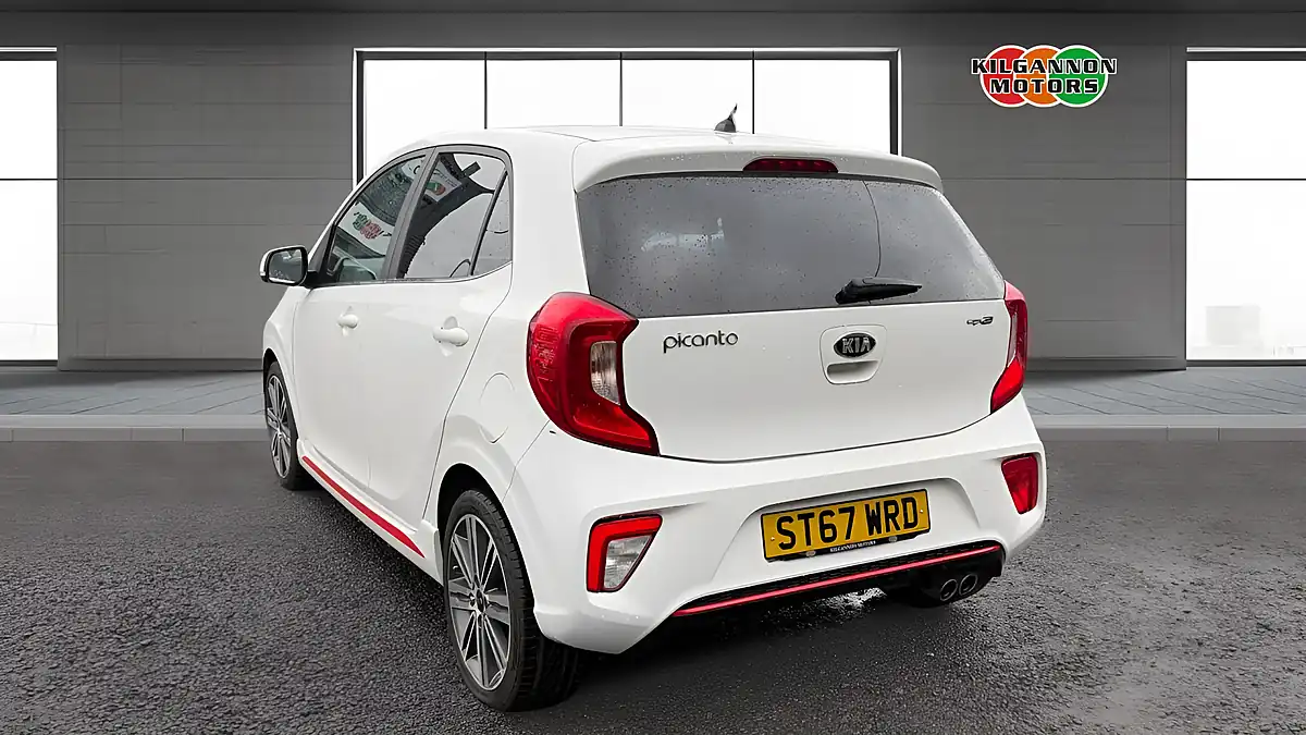 Used 2018 Kia Picanto GT-Line White - Interior and Exterior details 18