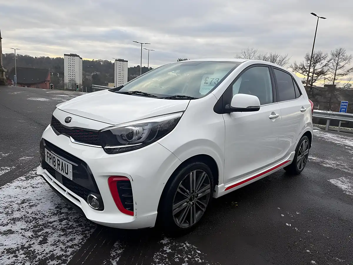 Used 2018 Kia Picanto GT-Line White - Interior and Exterior details 3