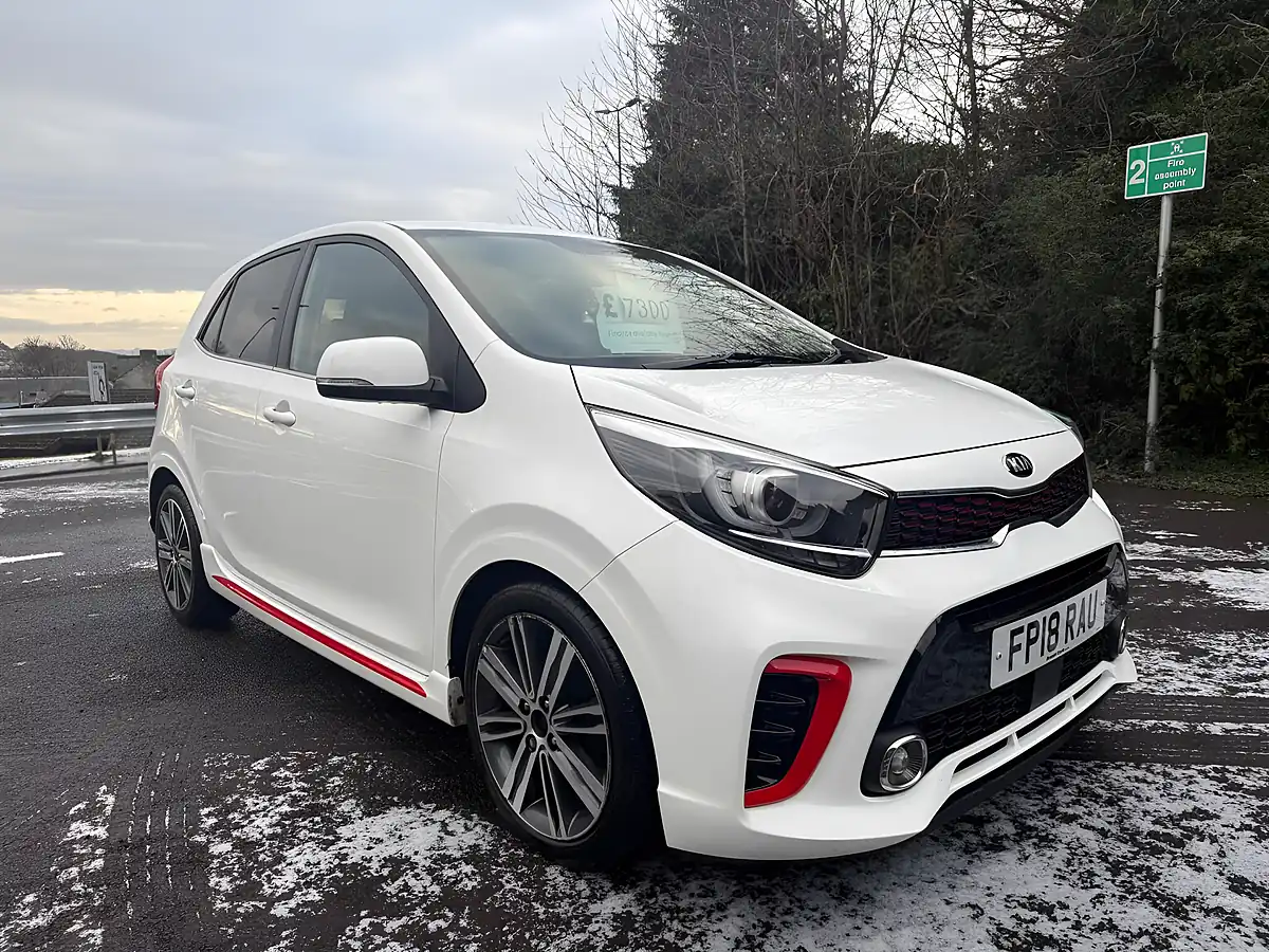 Used 2018 Kia Picanto GT-Line White - Interior and Exterior details 6