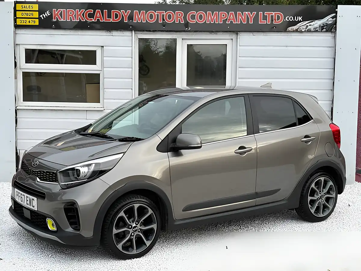 Used 2018 Kia Picanto X-Line Silver - Front View