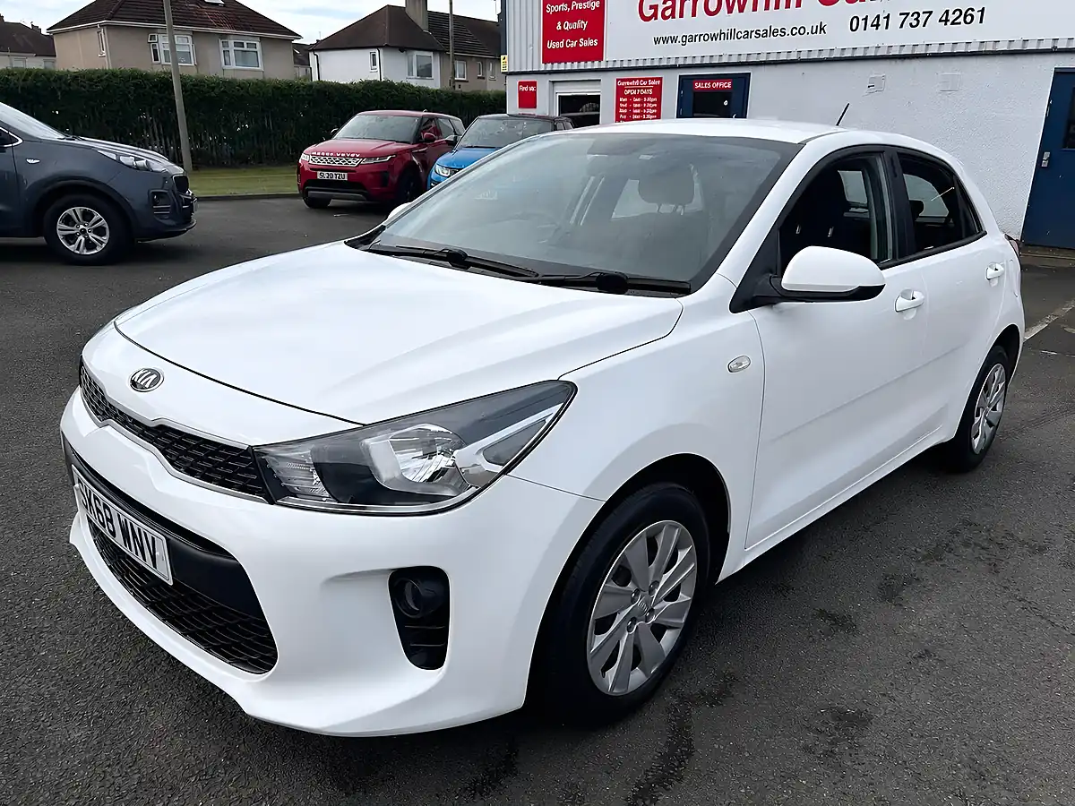 Used 2018 Kia Rio 1 White - Front View