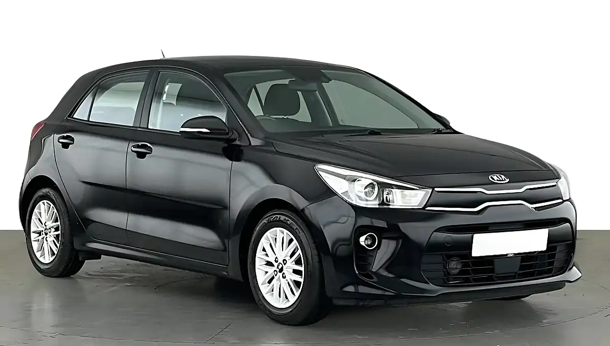 Used 2018 Kia Rio 2 Black - Front View