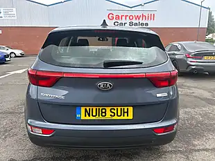 Used 2018 Kia Sportage 1 Blue - Interior and Exterior details 6