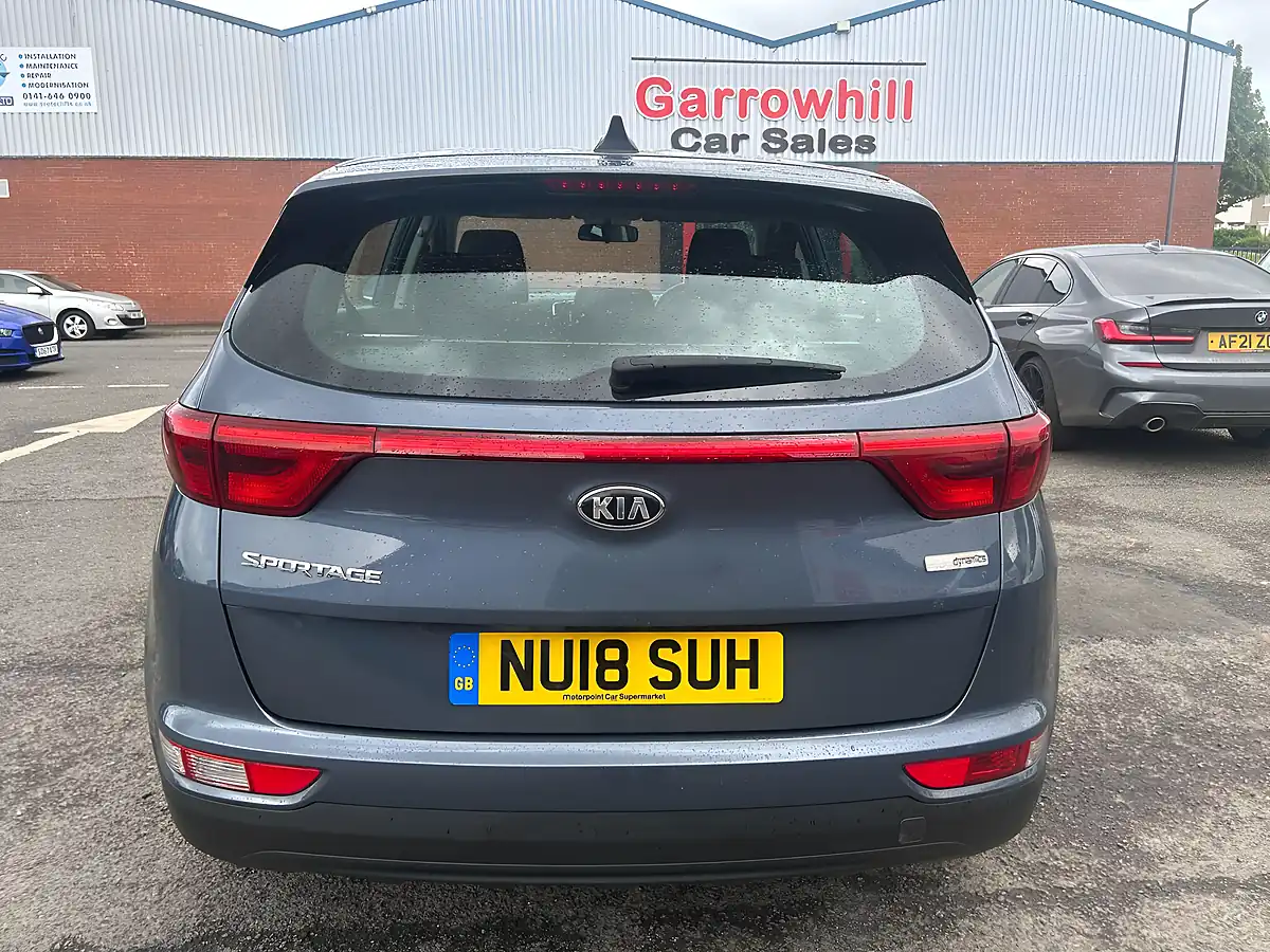 Used 2018 Kia Sportage 1 Blue - Interior and Exterior details 6