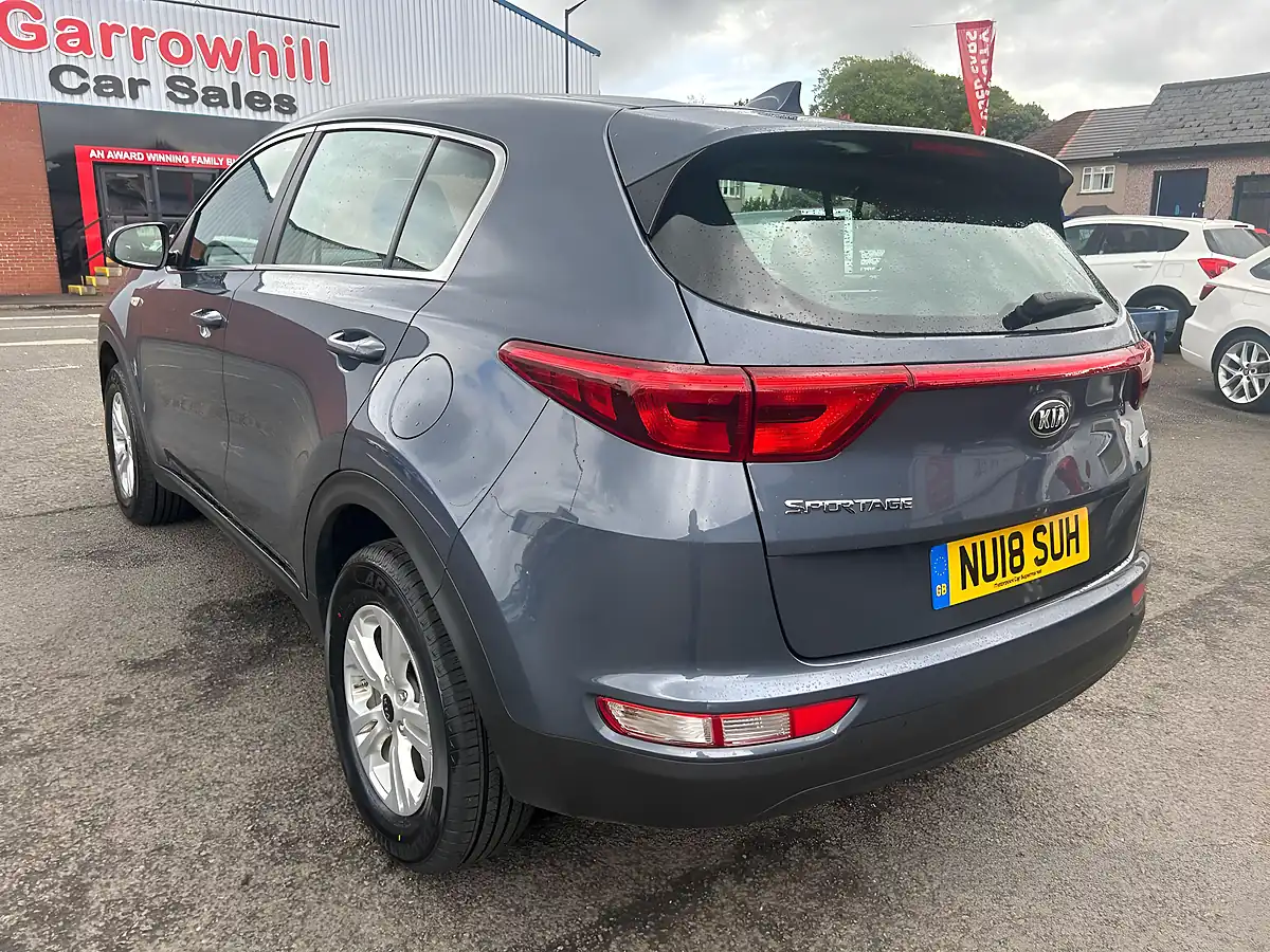 Used 2018 Kia Sportage 1 Blue - Interior and Exterior details 7