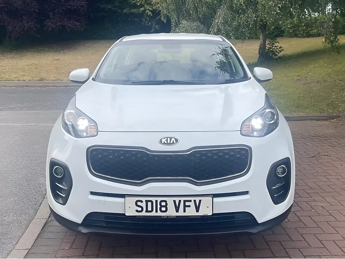 Used 2018 Kia Sportage 1 White - Interior and Exterior details 2