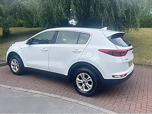 Used 2018 Kia Sportage 1 White - Interior and Exterior details 6