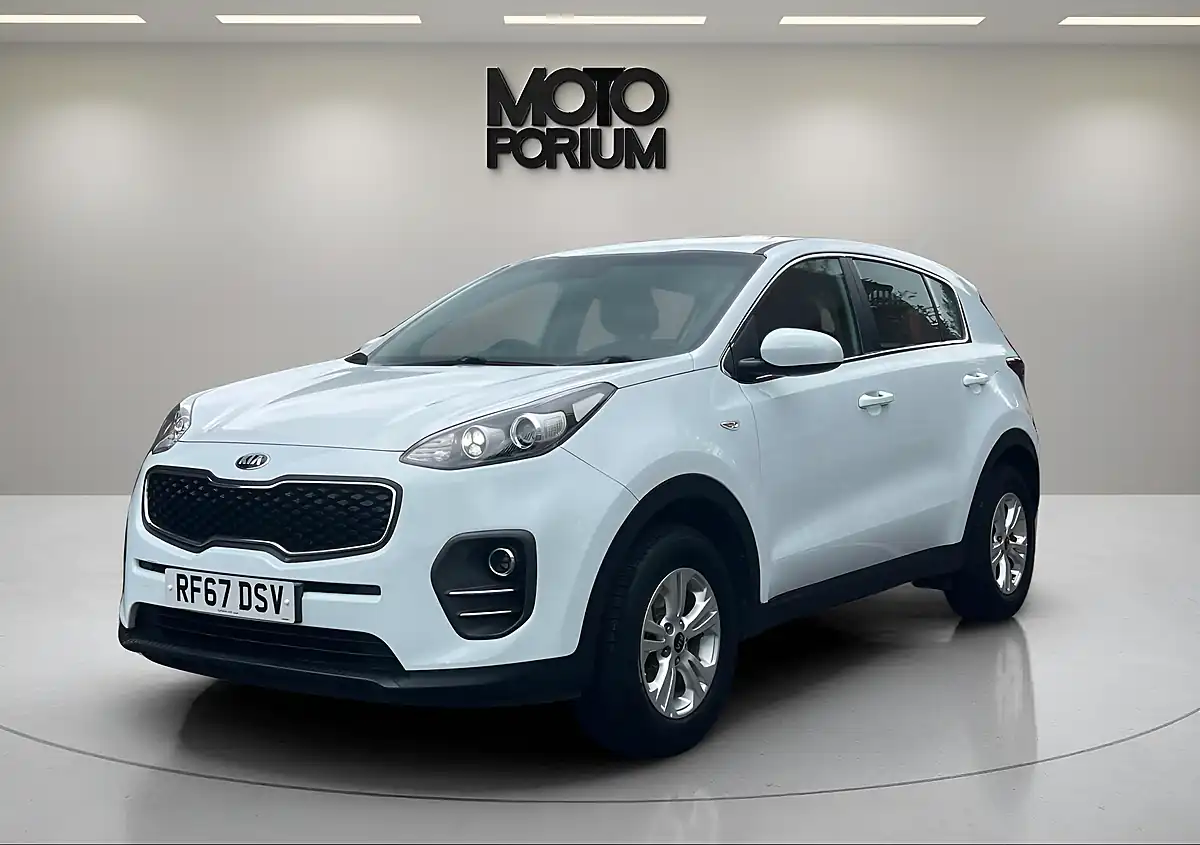 Used 2018 Kia Sportage 1 White - Interior and Exterior details 3