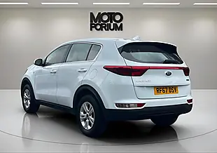 Used 2018 Kia Sportage 1 White - Interior and Exterior details 4