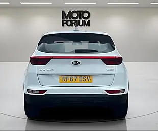 Used 2018 Kia Sportage 1 White - Interior and Exterior details 9