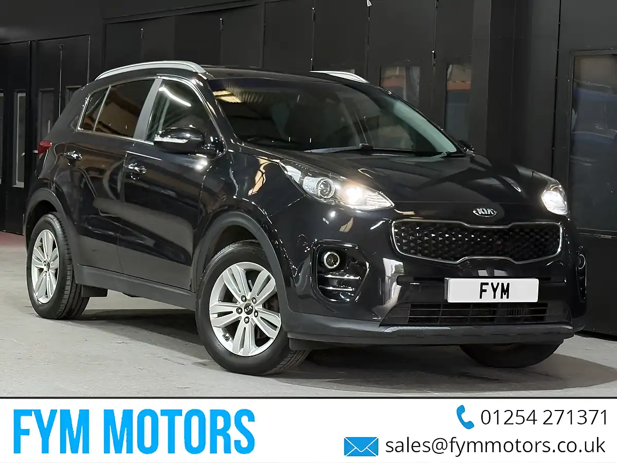 Used 2018 Kia Sportage 2 Black - Front View