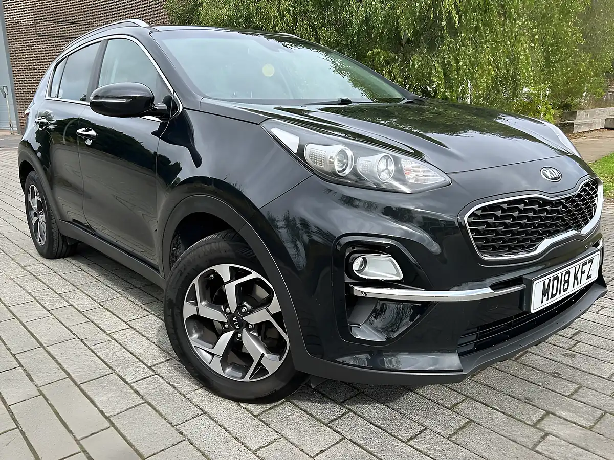 Used 2018 Kia Sportage 2 Black - Front View