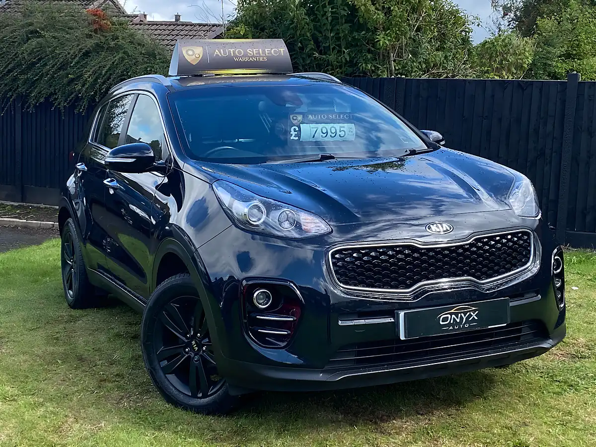 Used 2018 Kia Sportage 2 Phantom Black - Front View