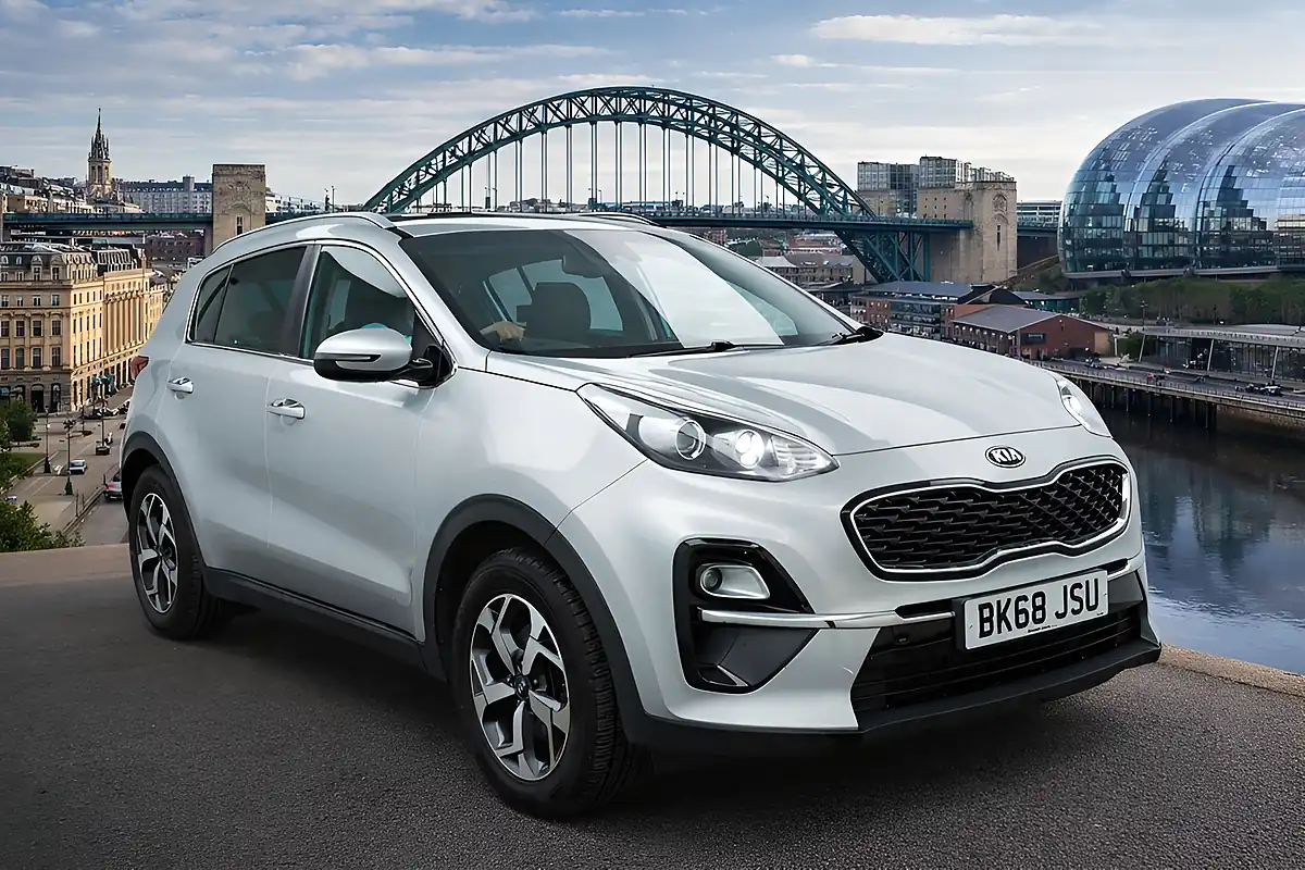 Used 2018 Kia Sportage 2 Silver - Front View