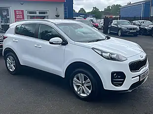Used 2018 Kia Sportage 2 White - Interior and Exterior details 10