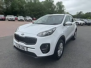 Used 2018 Kia Sportage 2 White - Interior and Exterior details 3