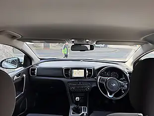 Used 2018 Kia Sportage 2 White - Interior and Exterior details 13