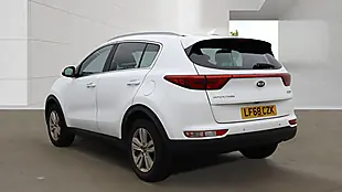 Used 2018 Kia Sportage 2 White - Interior and Exterior details 3