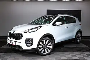 Used 2018 Kia Sportage 3 White - Interior and Exterior details 2