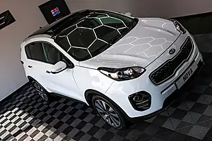 Used 2018 Kia Sportage 3 White - Interior and Exterior details 4