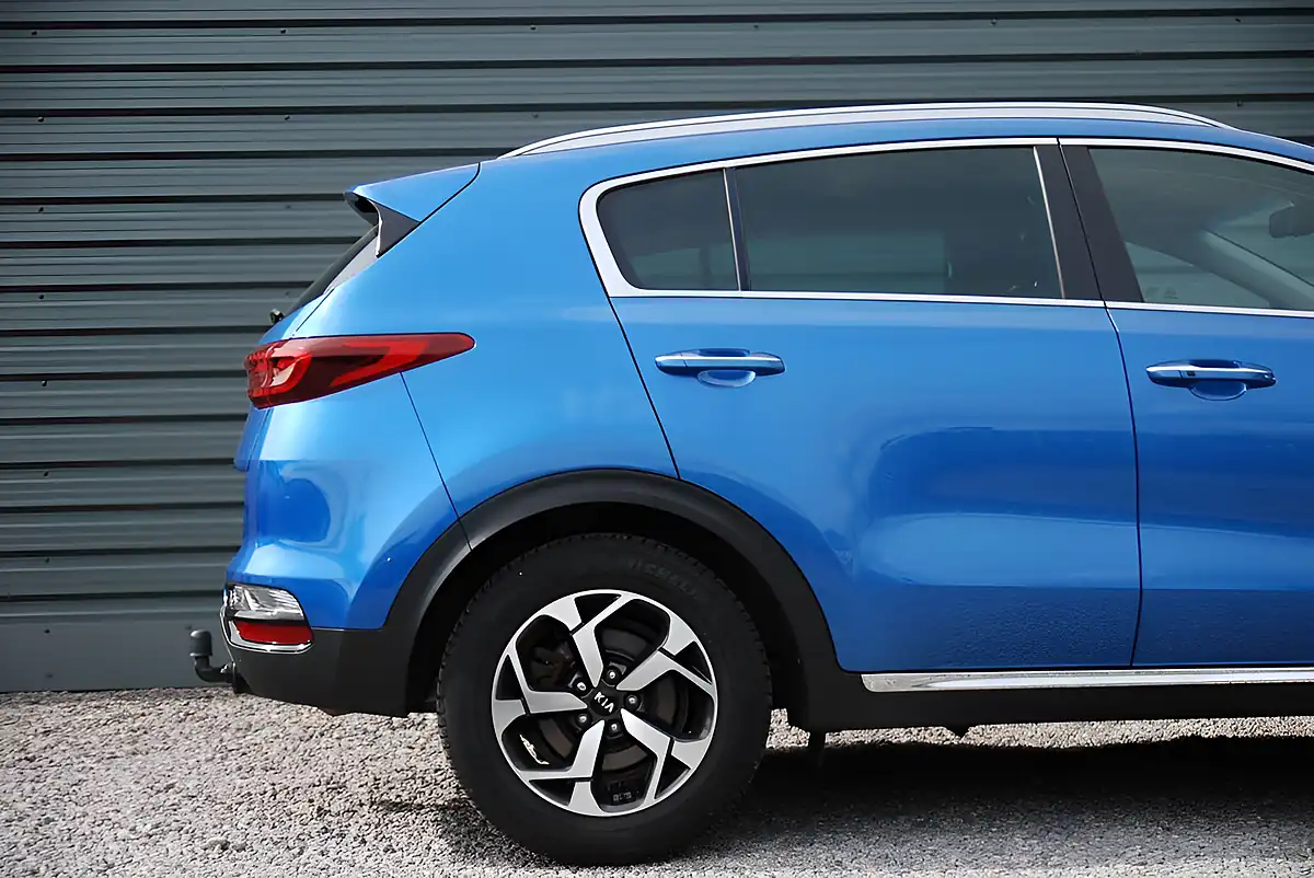 Used 2018 Kia Sportage Edition 25 Blue - Interior and Exterior details 14
