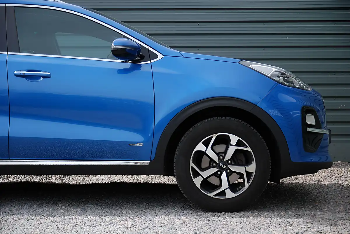 Used 2018 Kia Sportage Edition 25 Blue - Interior and Exterior details 2