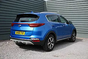 Used 2018 Kia Sportage Edition 25 Blue - Interior and Exterior details 5