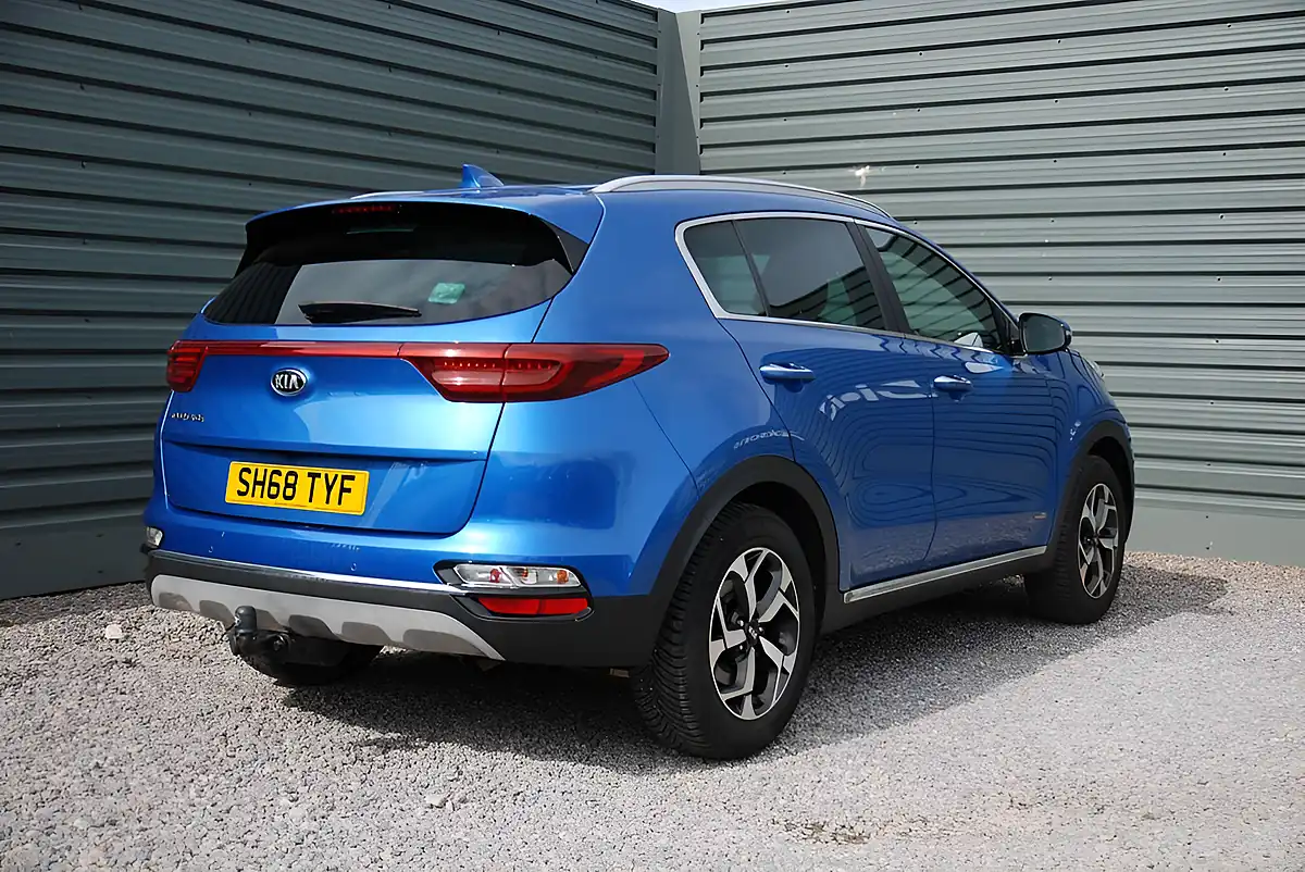 Used 2018 Kia Sportage Edition 25 Blue - Interior and Exterior details 5