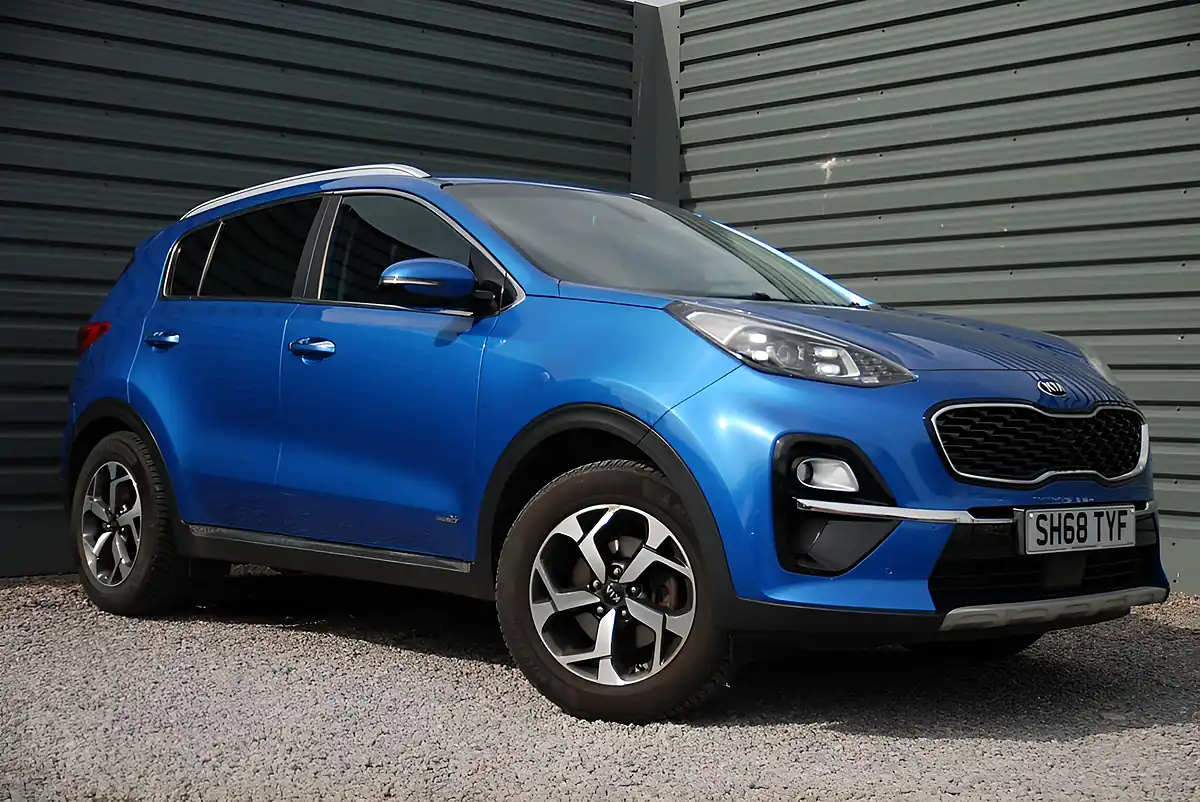 Used 2018 Kia Sportage Edition 25 Blue - Interior and Exterior details 6